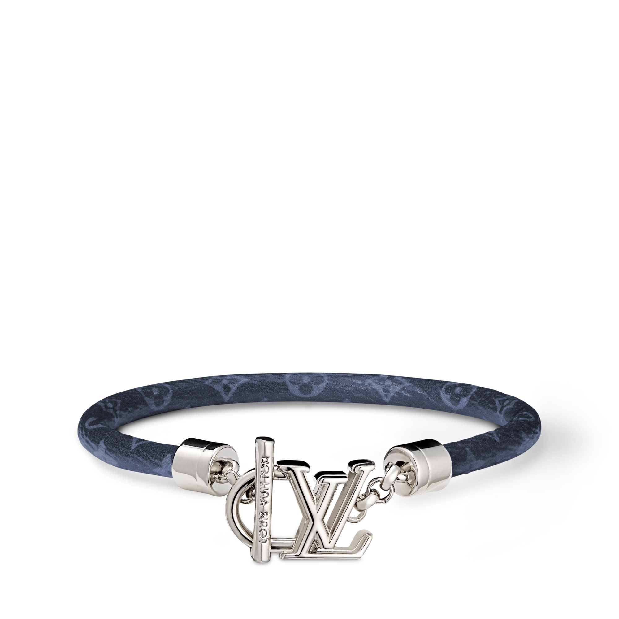 LV Dimension Monogram Leather Bracelet Monogram - Men - Fashion